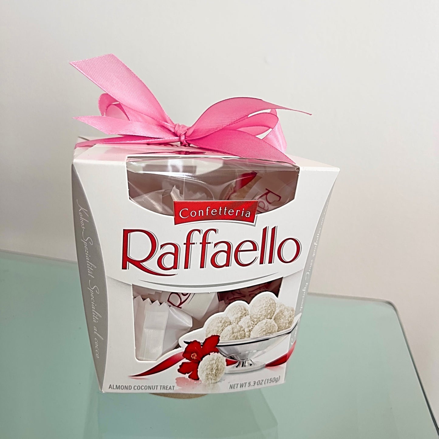 Raffaello Confetteria Chocolate Hazelnut Candy 5.3 Oz. (150g) - Miami Flower Store Same-Day Delivery Fort Lauderdale Brickell Aventura Las Olas Hallendale Beach Hollywood Sunny Isles