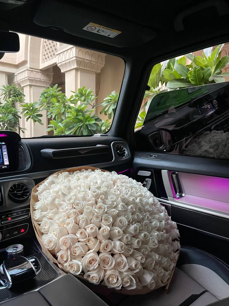 50 White Rose Flower Bouquet - Miami Flower Store Same-Day Delivery Fort Lauderdale Brickell Aventura Las Olas Hallendale Beach Hollywood Sunny Isles