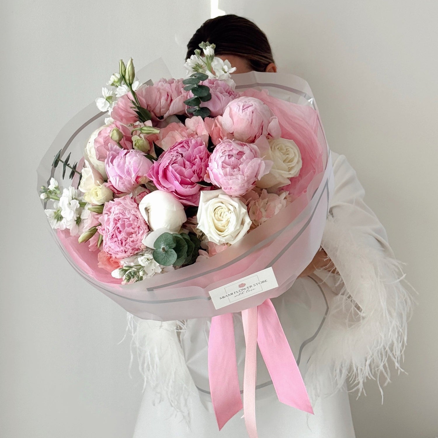 Bouquet with Peonies