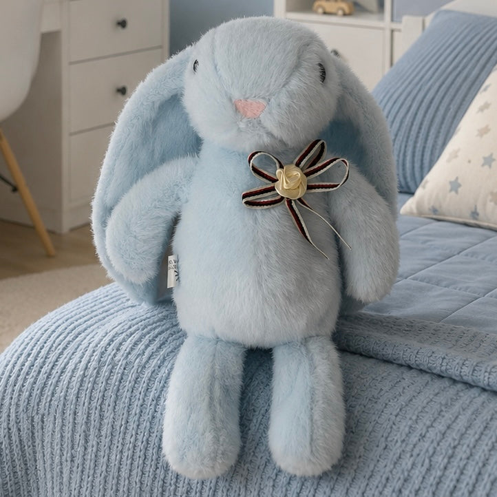 11" Skyler Bunny/ Luxury Blue Plush Bunny