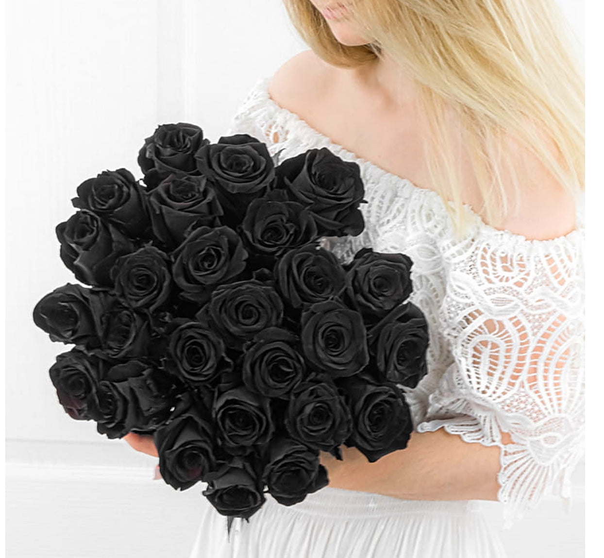 Black Rose Flower Bouquet - Miami Flower Store Delivery Fort Lauderdale