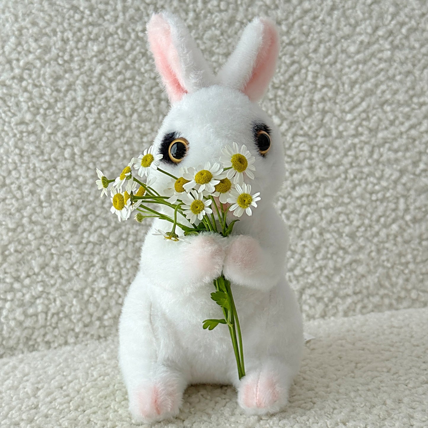 Daisy Bunny| Cute Stuffed Plush Toy - Miami Flower Store Same-Day Delivery Fort Lauderdale Brickell Aventura Las Olas Hallendale Beach Hollywood Sunny Isles