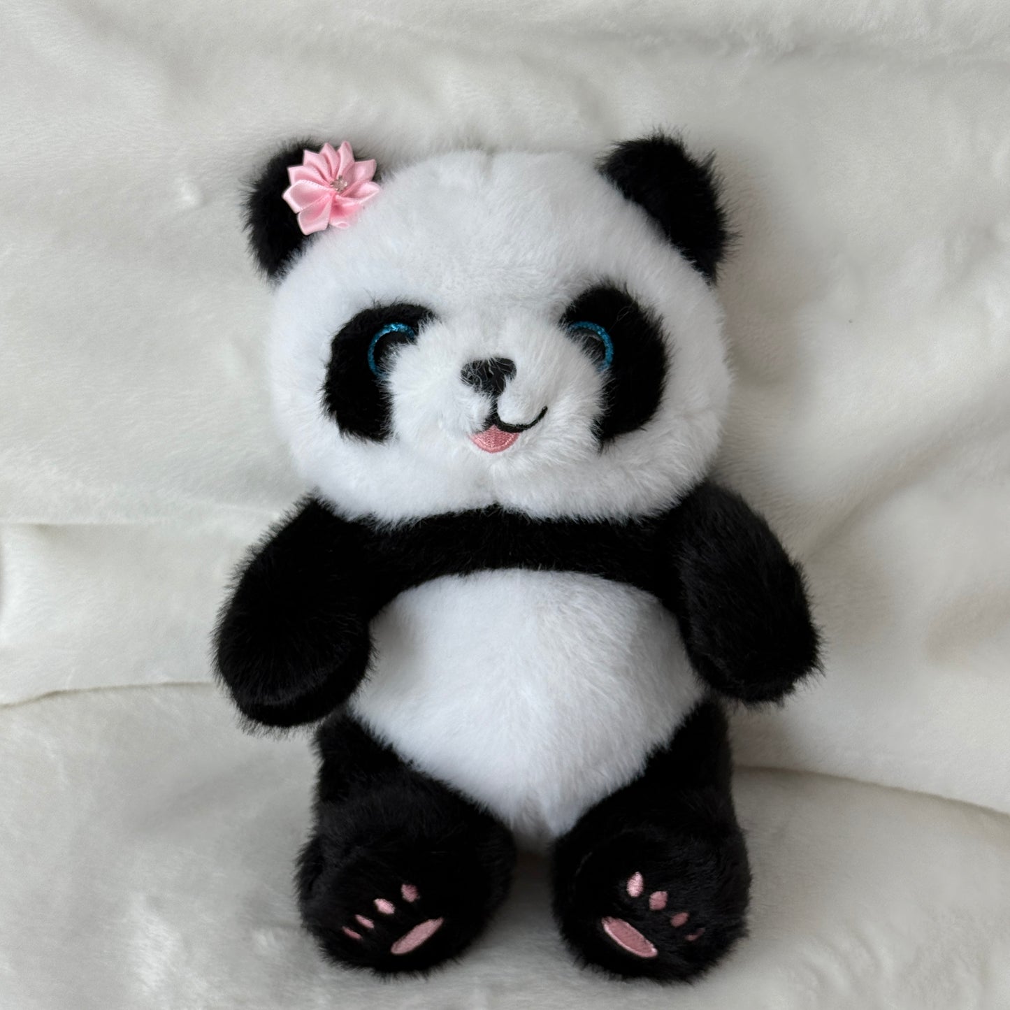Bamboo Panda/Cute Stuffed Plush Toy - Miami Flower Store Same-Day Delivery Fort Lauderdale Brickell Aventura Las Olas Hallendale Beach Hollywood Sunny Isles