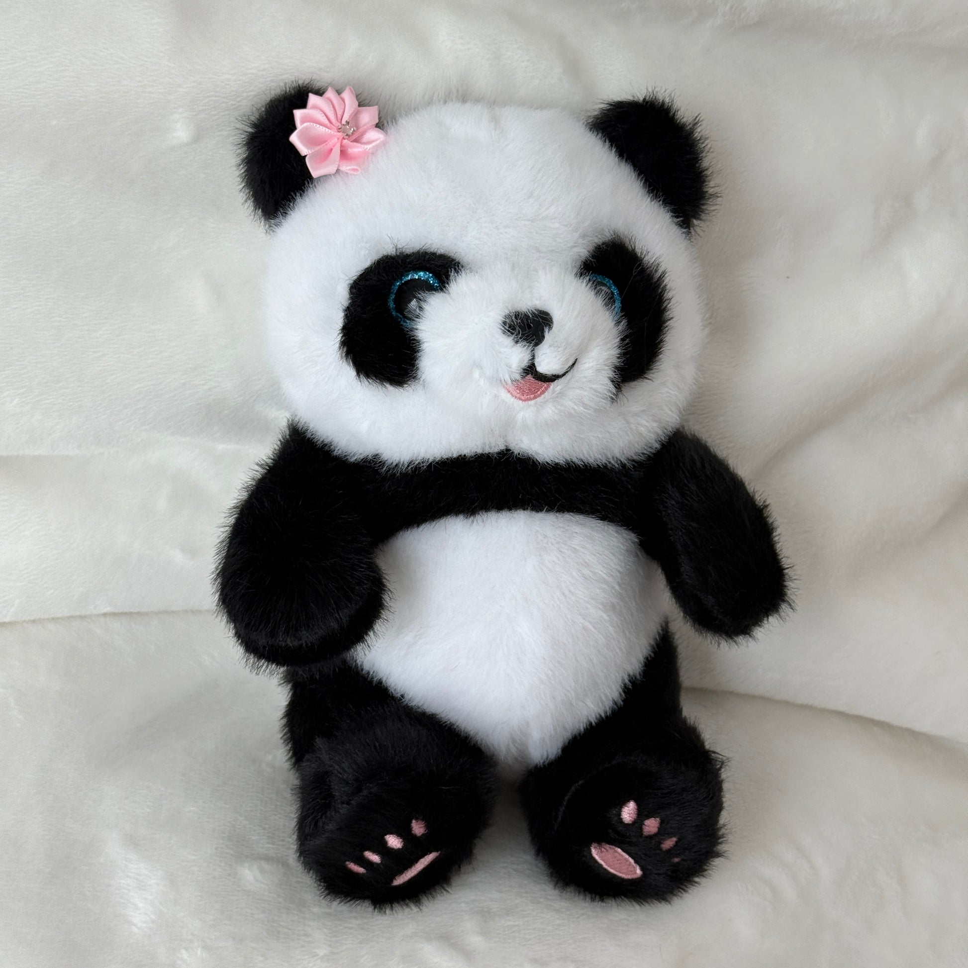 Bamboo Panda/Cute Stuffed Plush Toy - Miami Flower Store Same-Day Delivery Fort Lauderdale Brickell Aventura Las Olas Hallendale Beach Hollywood Sunny Isles