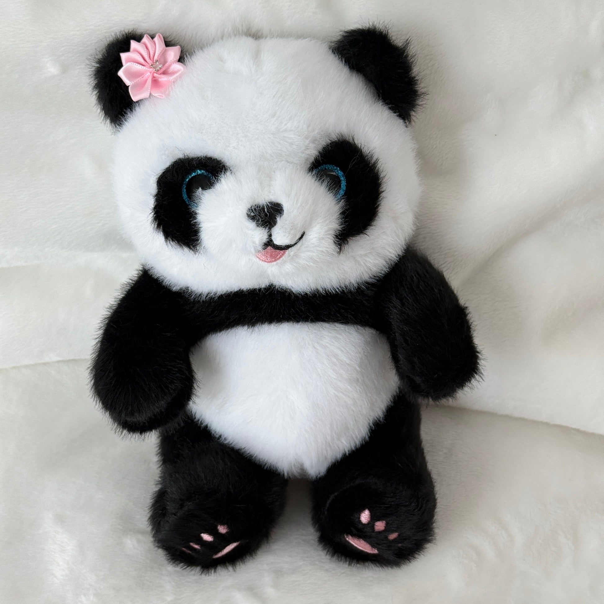 Bamboo Panda/Cute Stuffed Plush Toy - Miami Flower Store Same-Day Delivery Fort Lauderdale Brickell Aventura Las Olas Hallendale Beach Hollywood Sunny Isles