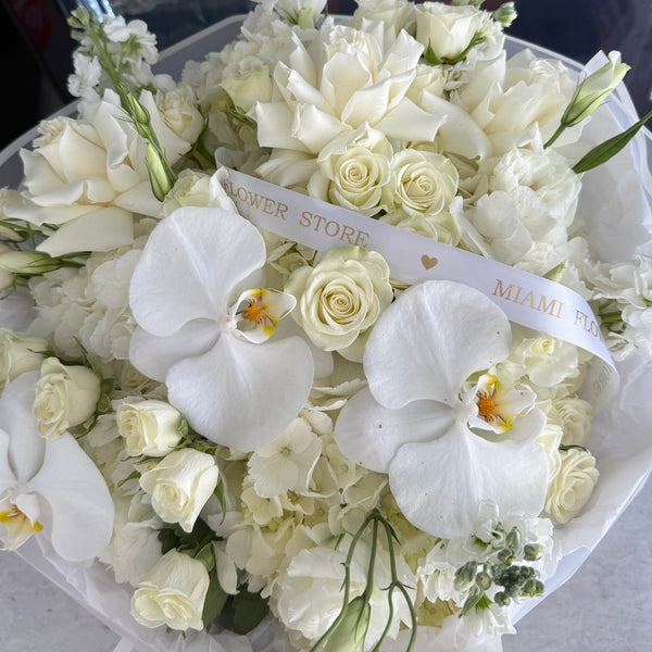 Bright Pink Roses & Eucalyptus Flower Bouquet | Same Day Delivery