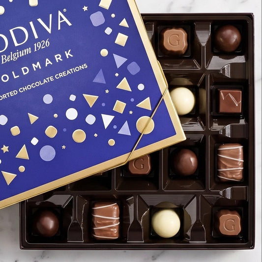 18 Pc. GODIVA Goldmark Assorted Chocolates - Miami Flower Store Same-Day Delivery Fort Lauderdale Brickell Aventura Las Olas Hallendale Beach Hollywood Sunny Isles